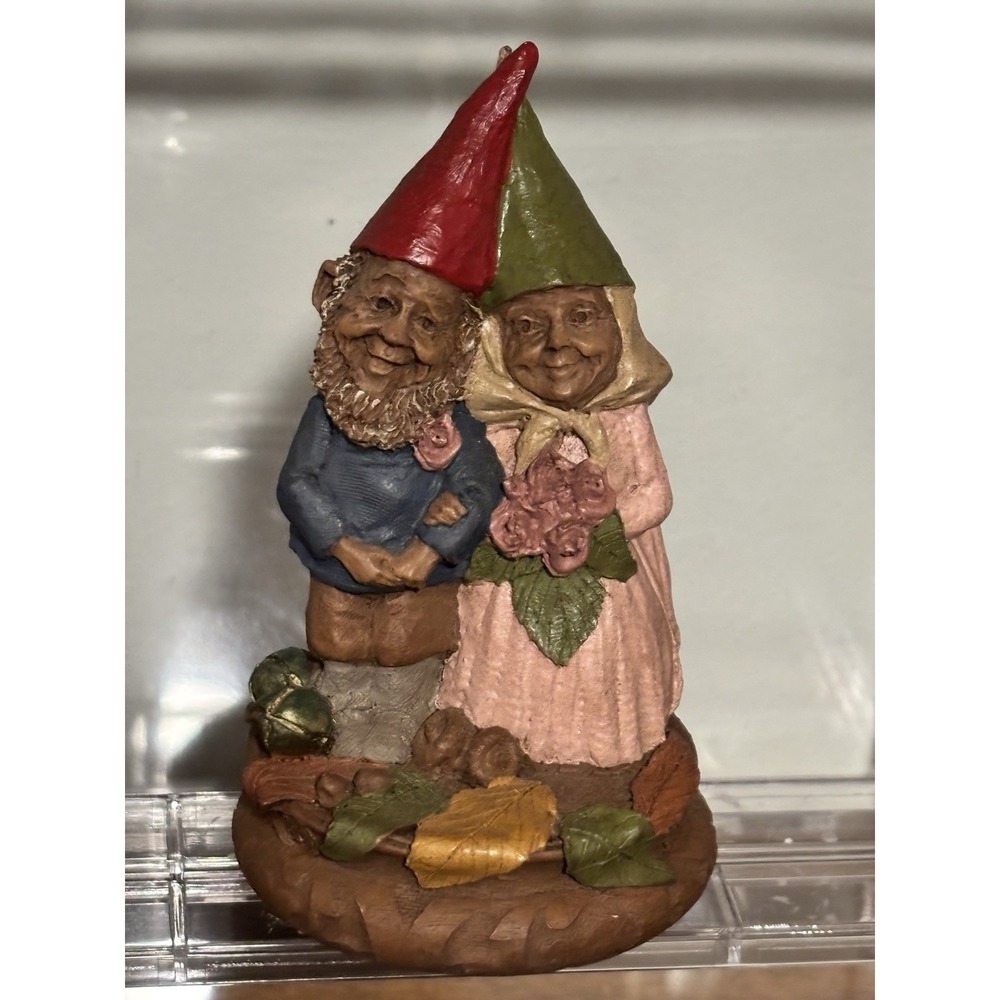 Tom Clark "Bride and Groom" Vintage Gnome Figurine 1987, Retired